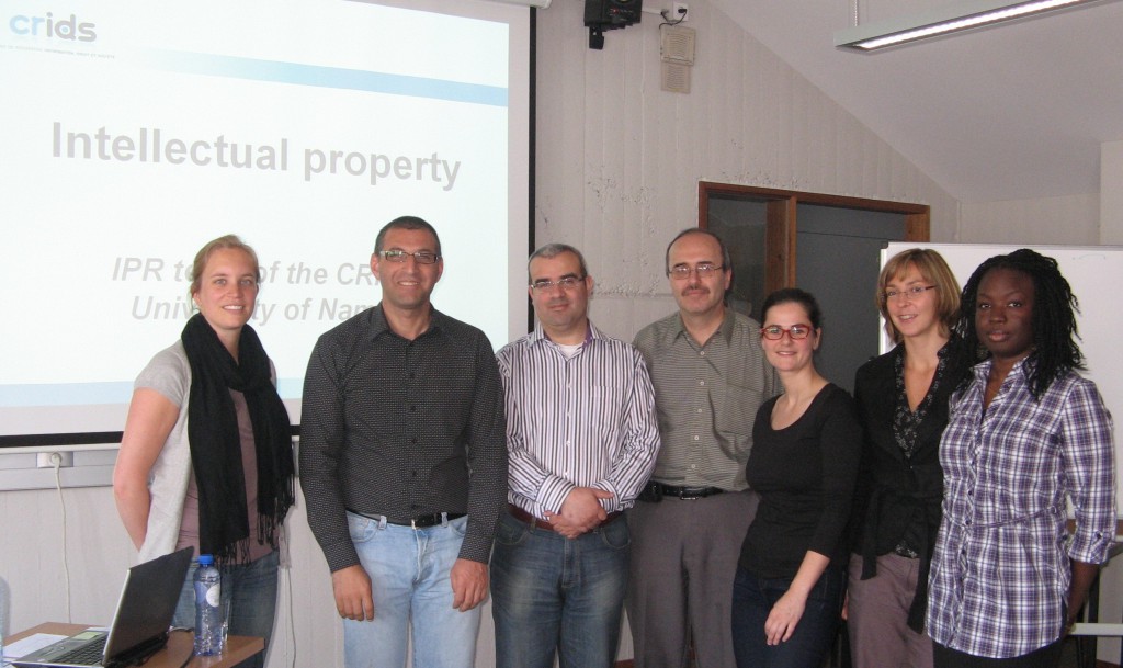 The IT-Laws Team Visiting University of Namur, in Belgium